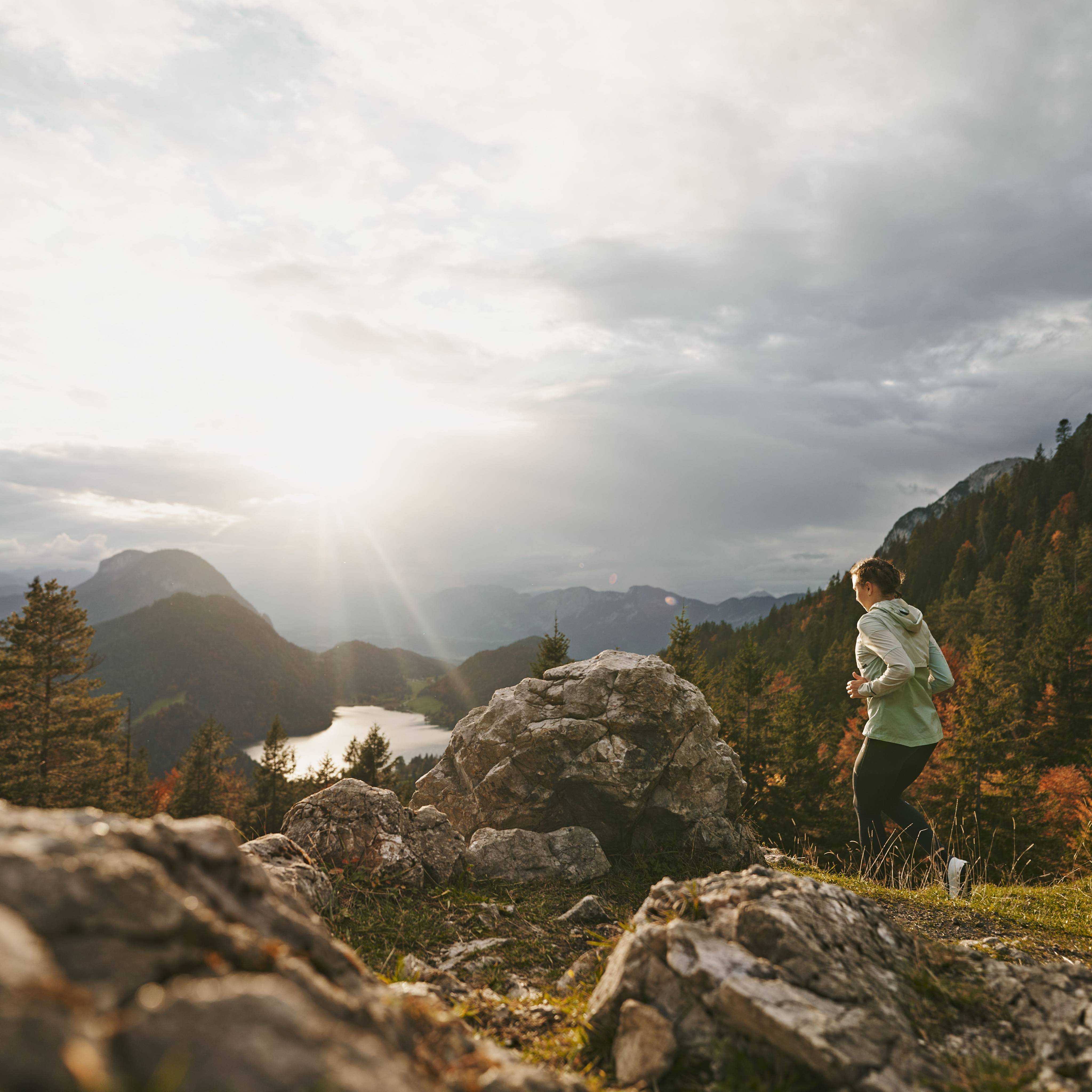 Trailrunnig am Wilden Kaiser im Herbst