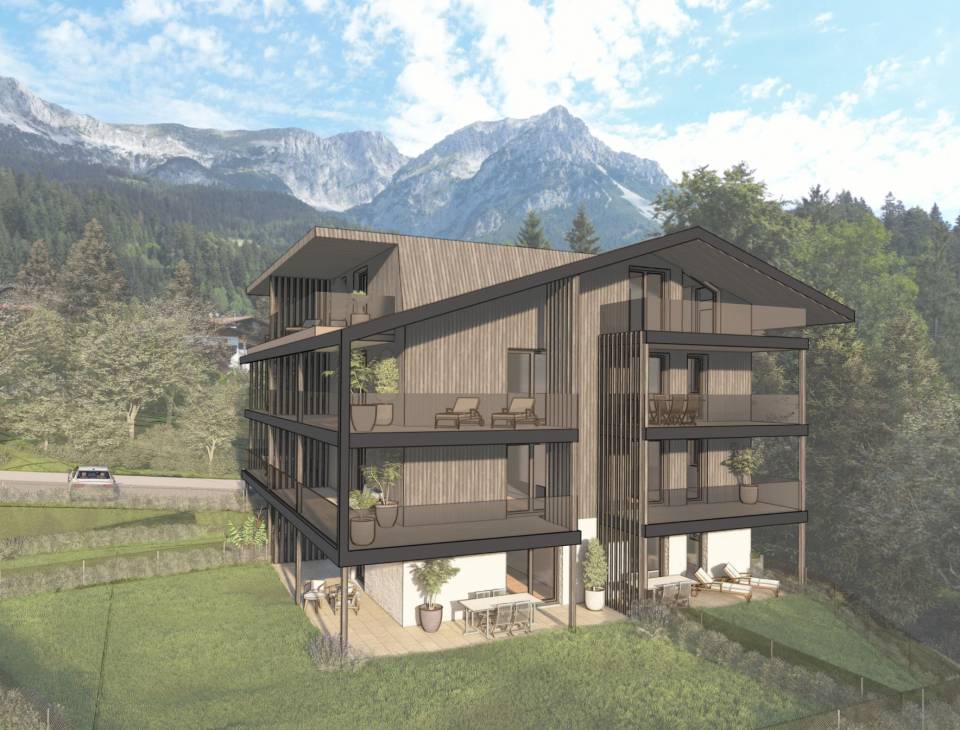 Rendering Kaiserflats in Scheffau
